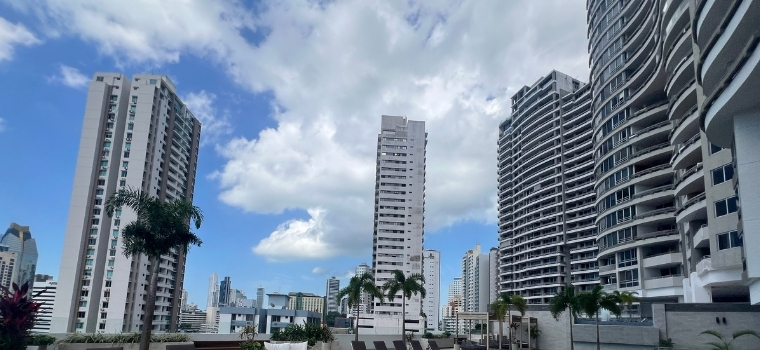Propiedades verticales con fines comerciales en Ciudad de Panamá
